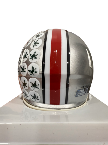 Bo Jackson Signed Autographed Ohio State Mini Helmet Prime Time Witness COA