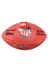 Load image into Gallery viewer, Caleb Williams Signed Autographed Chicago Bears Authentic Wilson “THE DUKE” Football Fanatics COA