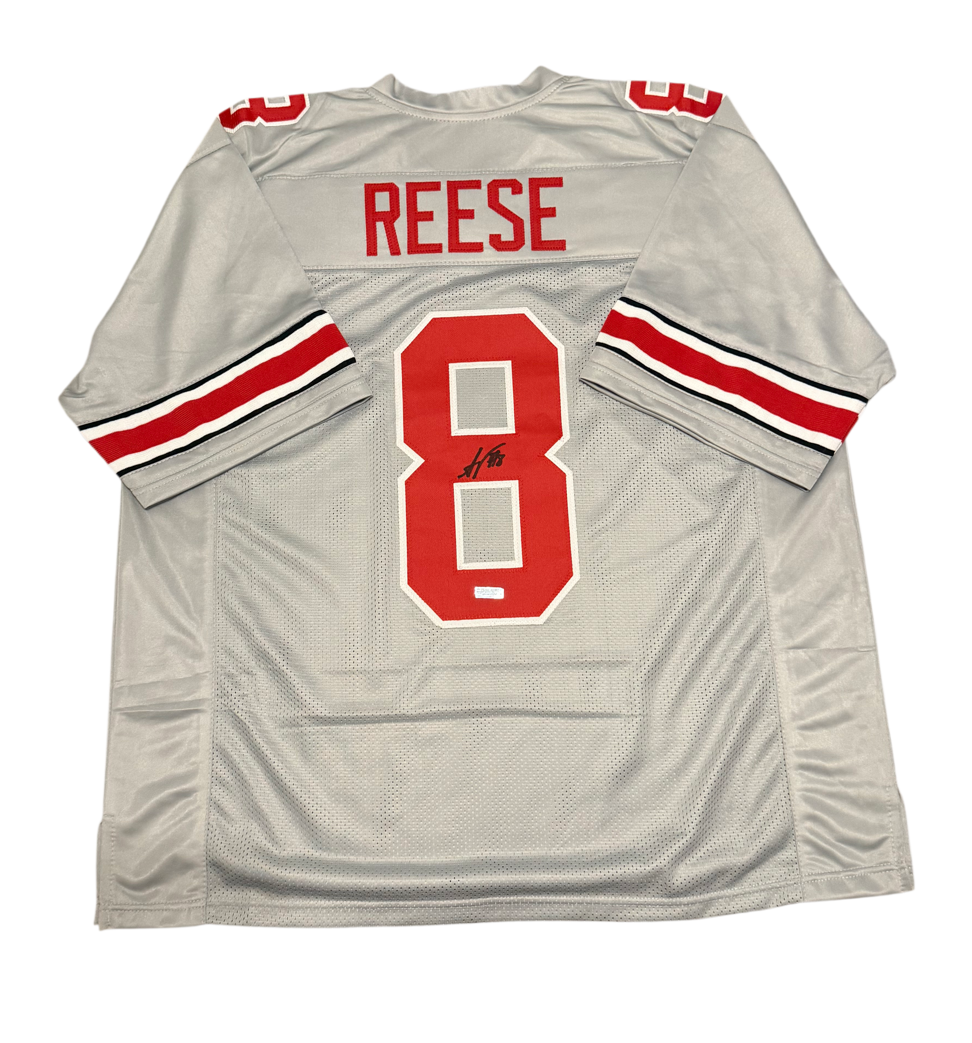 Arvell Reese Signed Autographed Ohio State Buckeyes Gray Custom