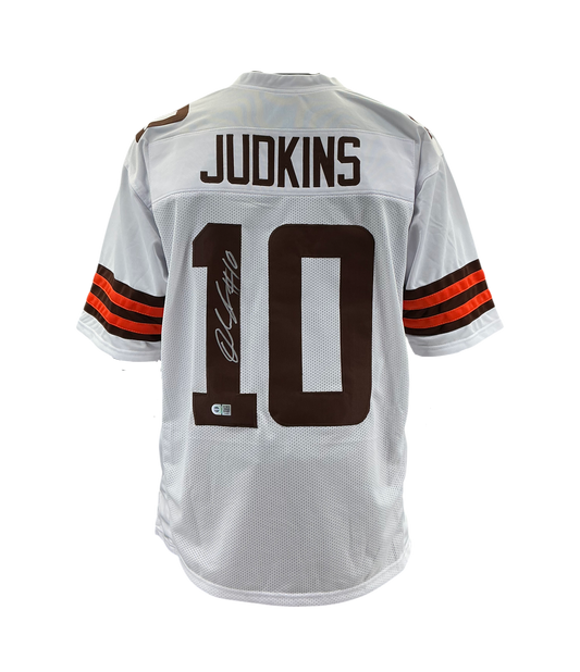Quinshon Judkins Signed Autographed Cleveland Browns Custom Jersey Swau Coa