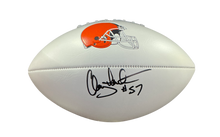 Load image into Gallery viewer, Clay Matthews Signed Autographed Cleveland Browns Logo Football COA