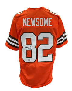 Ozzie Newsome Signed Autographed Cleveland Browns Custom Jersey Coa