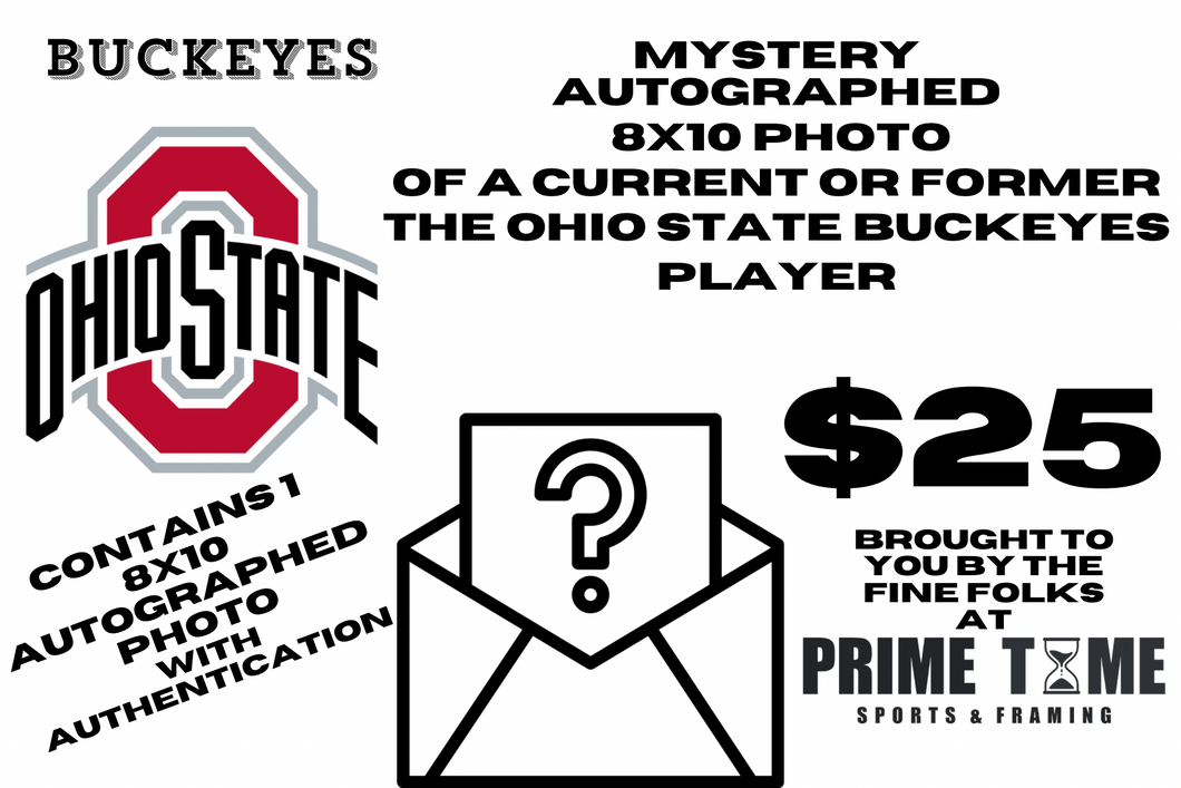 Ohio State Buckeyes 8x10 Photo Mystery