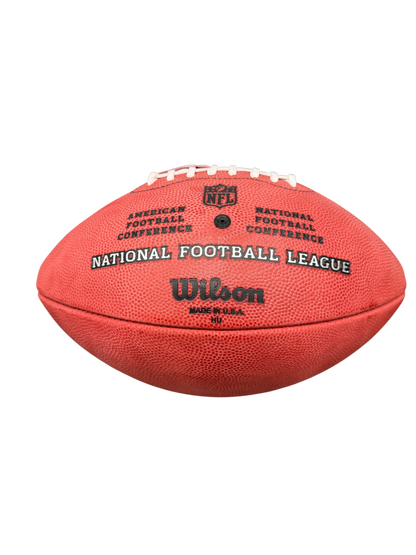 Jaxson Dart Signed Autographed New York Giants Authentic Wilson “THE DUKE” Football Fanatics COA