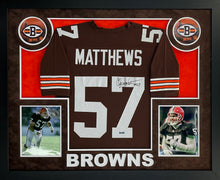 Load image into Gallery viewer, Jersey Framing - Horizontal Style with Two 8x10 Pictures