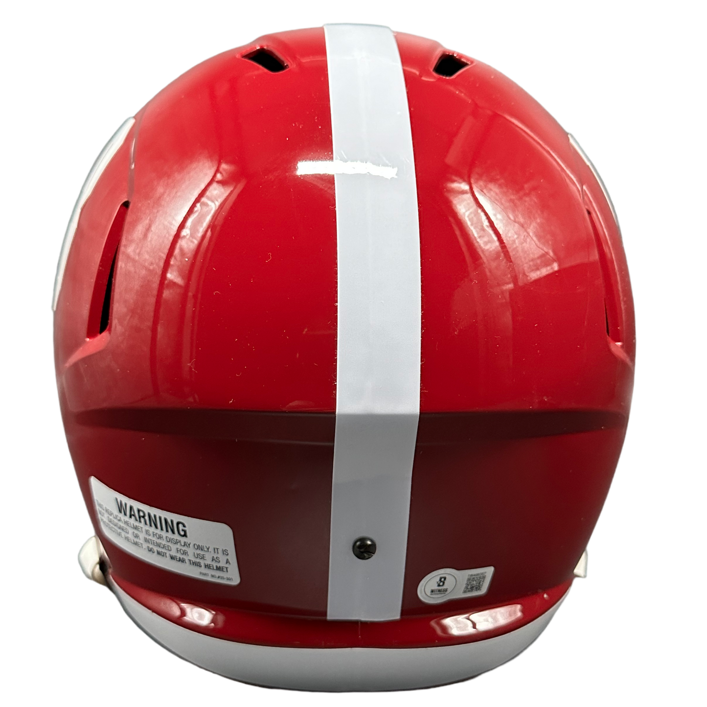 ALABAMA CRIMSON TIDE NICK SABAN HAND SIGNED AUTOGRAPHED NCAA SPEED REPLICA HELMET INSCRIBED “ROLL TIDE” Beckett COA