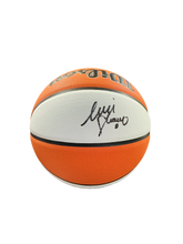 Load image into Gallery viewer, SOPHIE CUNNINGHAM SIGNED AUTOGRAPHED INDIANA FEVER GAME BALL BASKETBALL SWAU COA