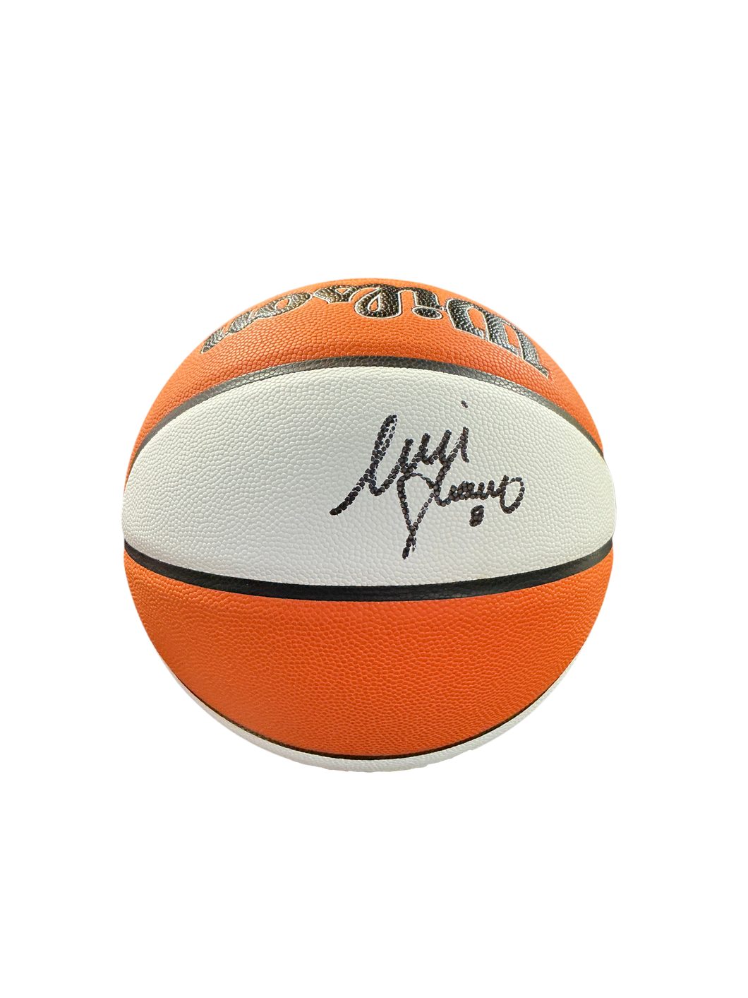 SOPHIE CUNNINGHAM SIGNED AUTOGRAPHED INDIANA FEVER GAME BALL BASKETBALL SWAU COA