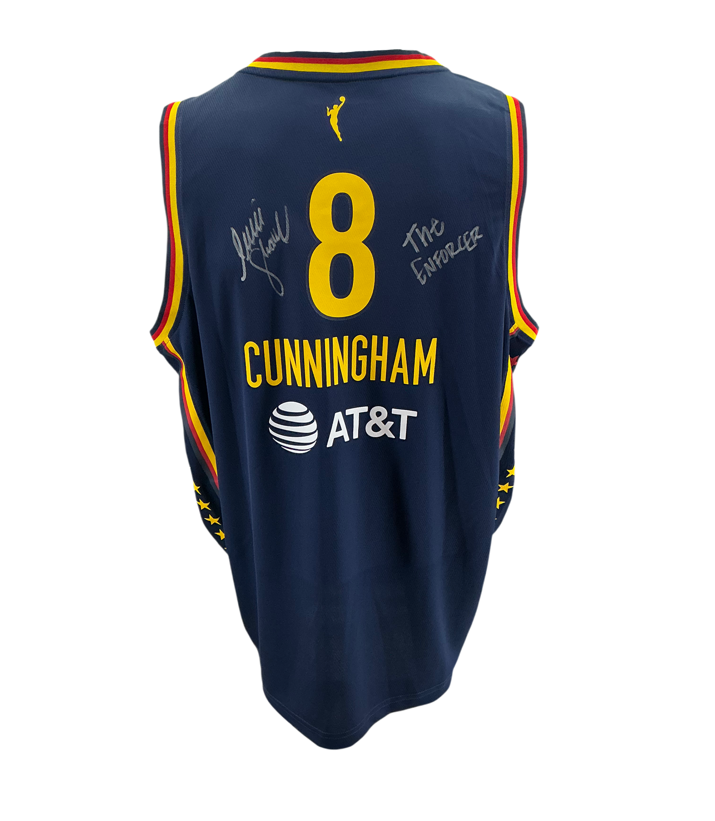 Indiana Fever Sophie Cunningham Hand Signed Autographed Indiana Fever Fanatics Unisex Explorer Edition Fast Break Replica Jersey Swau COA