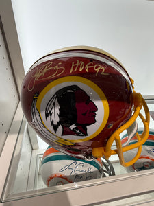 Washington Redskins John Riggins Signed Autographed Full Size Replica Helmet COA