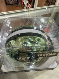 New York Jets Joe Namath Signed Autographed Mini Helmet COA