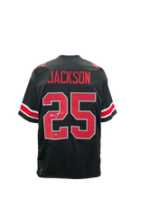 Load image into Gallery viewer, Bo Jackson Signed Autographed Ohio State Black Custom Jersey Prime Time Witness COA