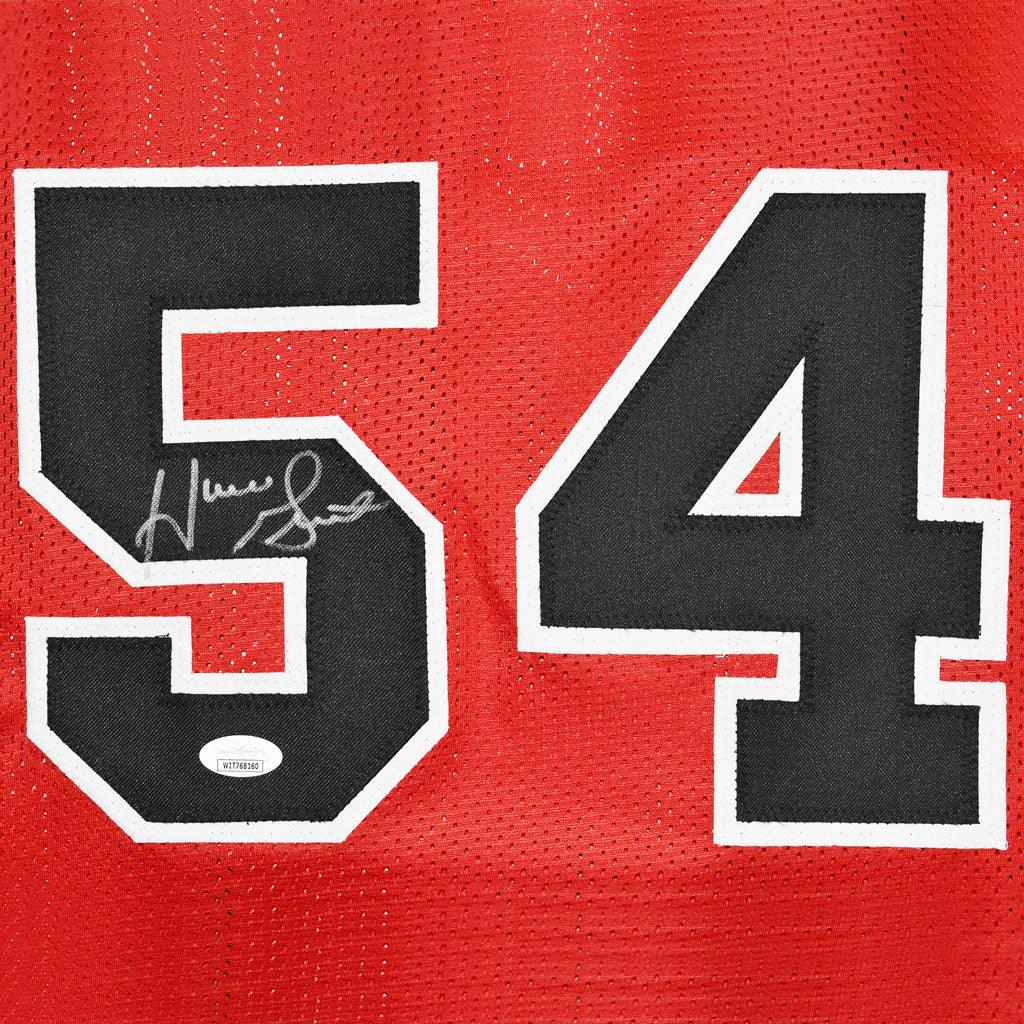 Chicago Bulls Horace Grant Hand Signed Autographed Custom Red Jersey JSA COA