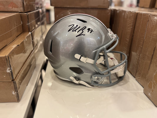 The Ohio State Buckeyes Nick Bosa Hand Signed Autographed Authentic Full Size Helmet BAS COA