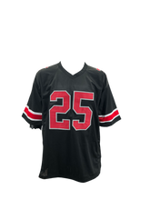 Load image into Gallery viewer, Bo Jackson Signed Autographed Ohio State Black Custom Jersey Prime Time Witness COA