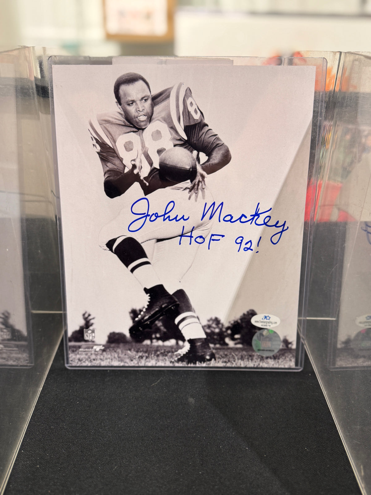Indianapolis Colts John Mackey Hand Signed Autographed 8x10 certified COA