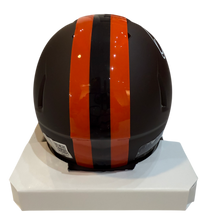 Load image into Gallery viewer, Quinshon Judkins Signed Autographed Cleveland Browns Alpha Dawg Mini Helmet Swau COA