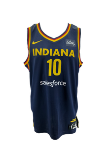 Lexie Hull Signed Autographed Indiana Fever Nike Authentic Jersey Swau COA
