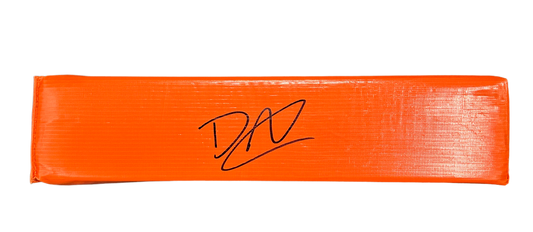 Cleveland Browns David Njoku Hand Signed Autographed Pylon with JSA COA