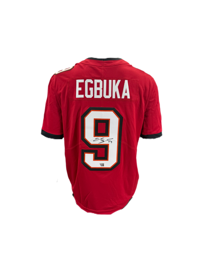 Emeka Egbuka Signed Autographed Buccaneers Authentic Jersey Fanatics COA