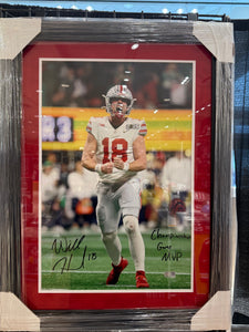 Ohio State Will Howard Signed Autographed 16x20 Photo Custom Framed JSA COA