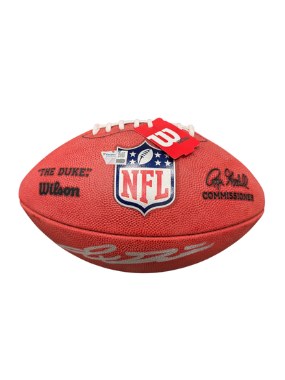 Jaxson Dart Signed Autographed New York Giants Authentic Wilson “THE DUKE” Football Fanatics COA
