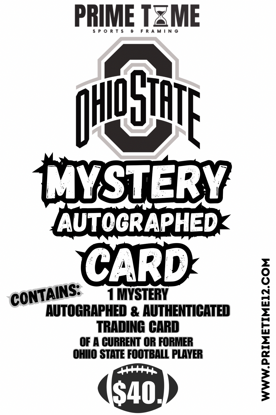 The Ohio State Buckeyes Mystery Card
