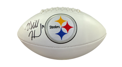 Will Howard Signed Autographed Steelers Logo Football PROVA COA