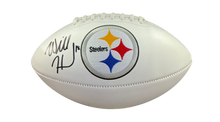 Load image into Gallery viewer, Will Howard Signed Autographed Steelers Logo Football PROVA COA