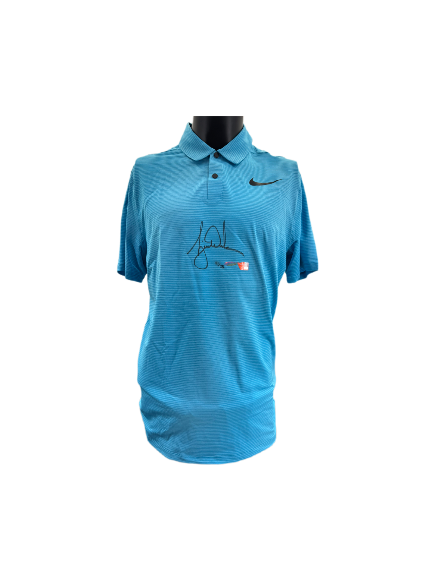Tiger Woods Signed Autographed Nike Polo LE /25 Upper Deck Fanatics Authentic