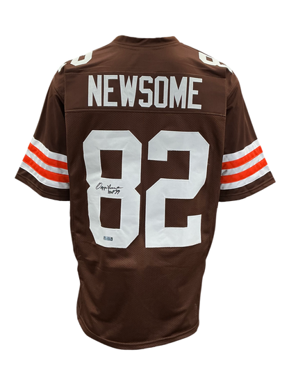 Ozzie Newsome Signed Autographed Cleveland Browns Custom Jersey Coa