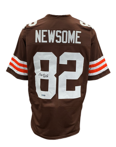 Ozzie Newsome Signed Autographed Cleveland Browns Custom Jersey Coa