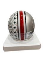 Load image into Gallery viewer, Arvell Reese Signed Autographed Ohio State Buckeyes Silver Mini Helmet Prime Time Witness Coa