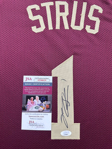 Cleveland Cavaliers Max Strus Hand Signed Autographed Custom Jersey JSA COA