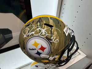 Pittsburgh Steelers Jerome Bettis Signed Autographed Full Size Replica Helmet COA