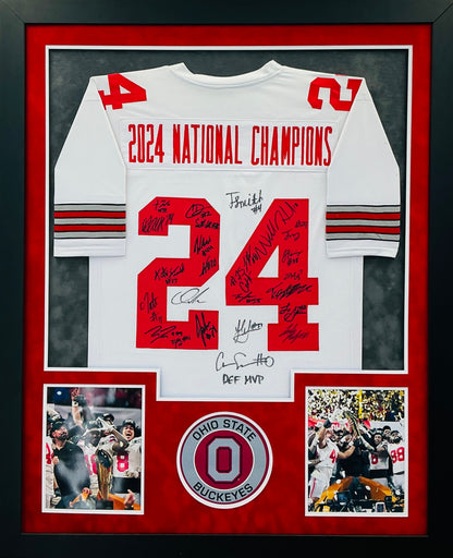 Jersey Framing - Vertical Style with Two 8x10 Pictures
