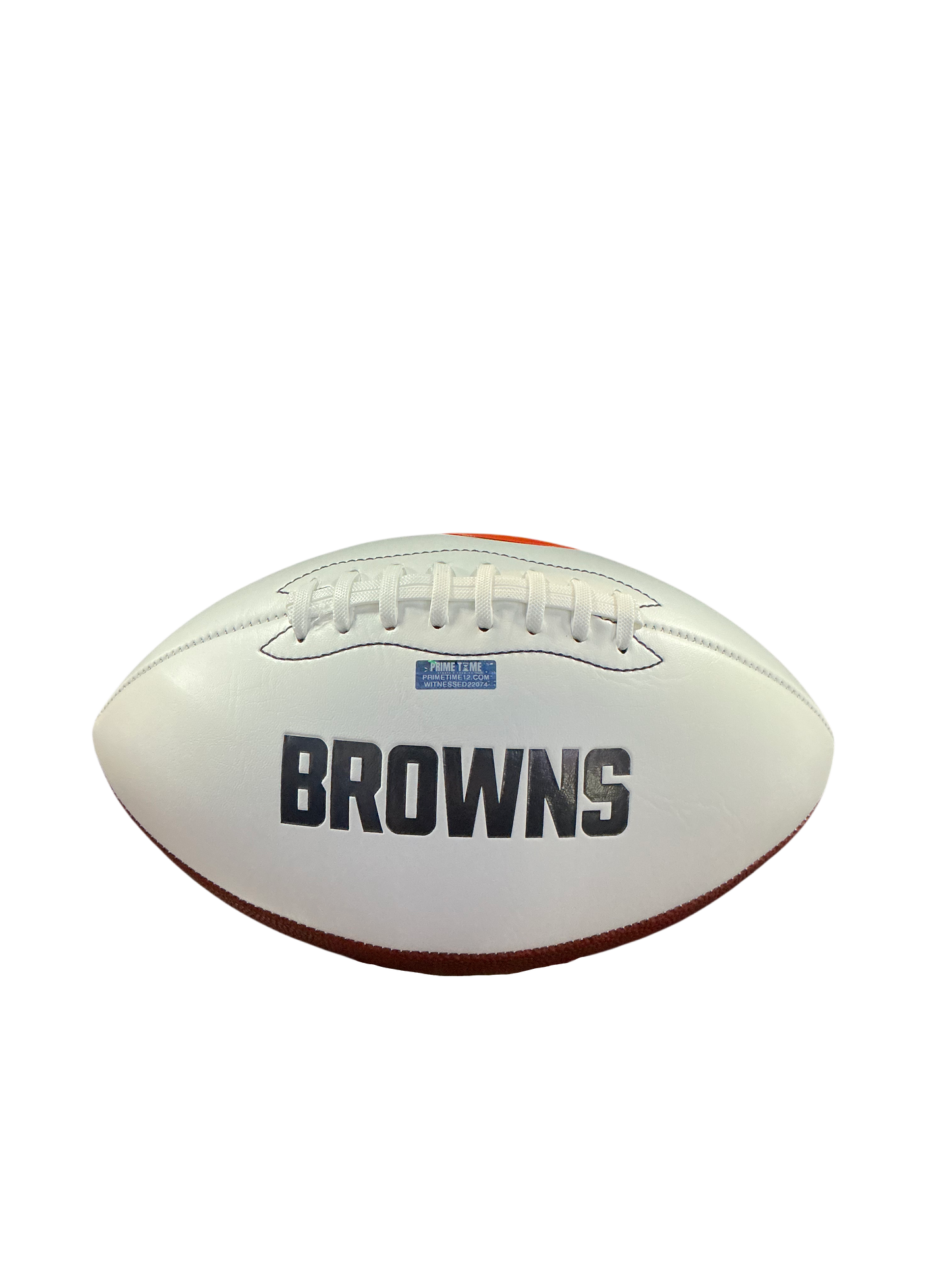 Carson Schwesinger Signed Autographed Cleveland Browns Logo Football COA