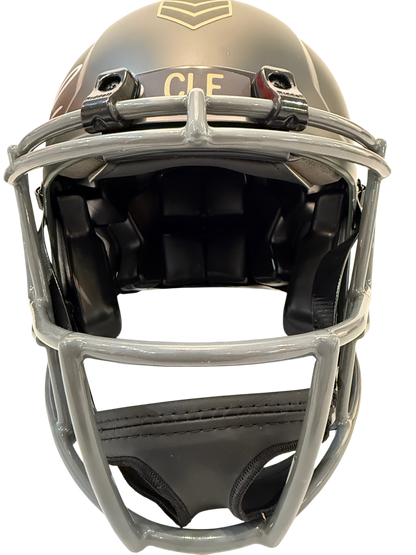 Quinshon Judkins Signed Autographed Cleveland Browns Authentic Speed Salute To Service Helmet Beckett COA