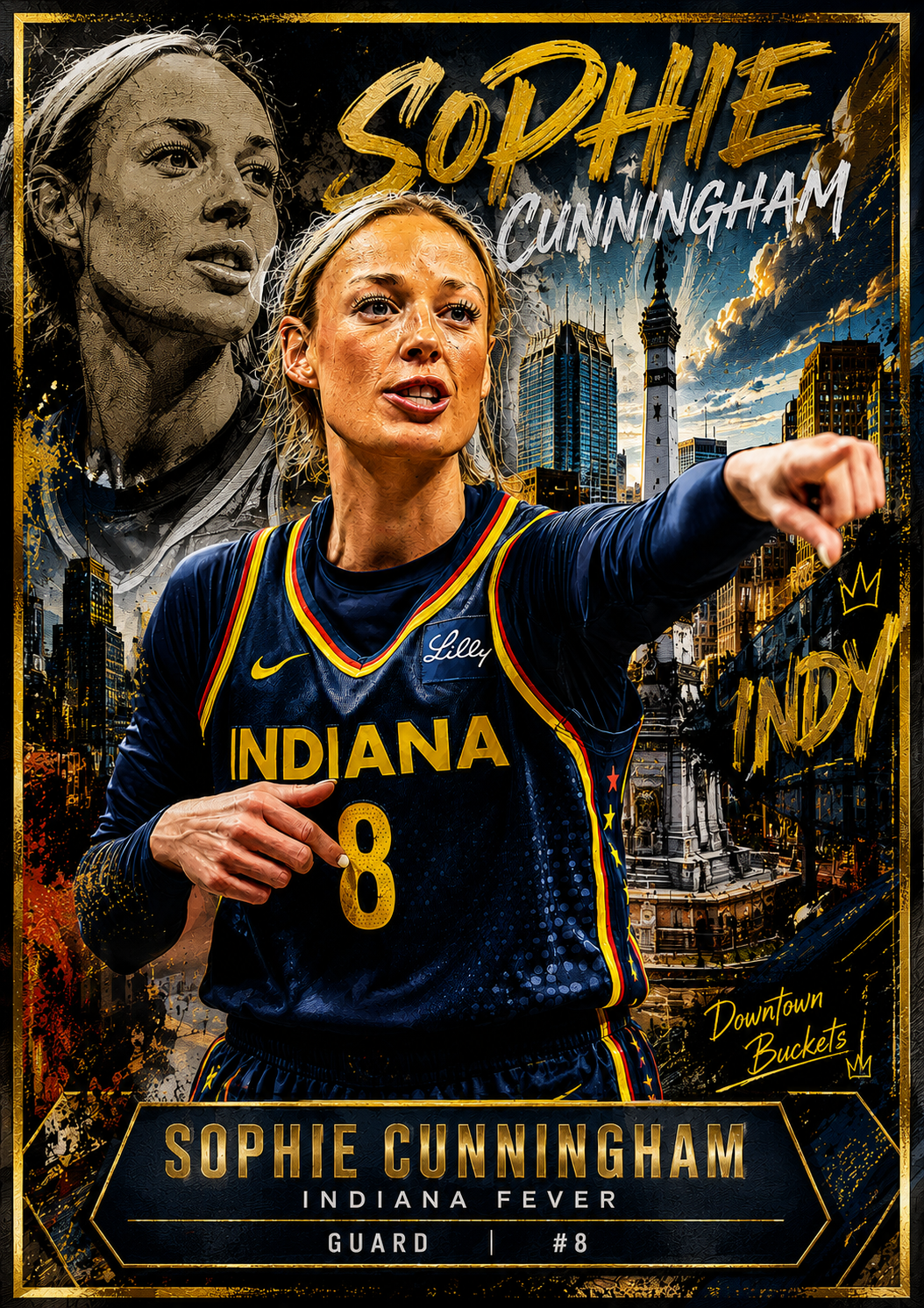 Pre-Sale Sophie Cunningham Autographed Photo