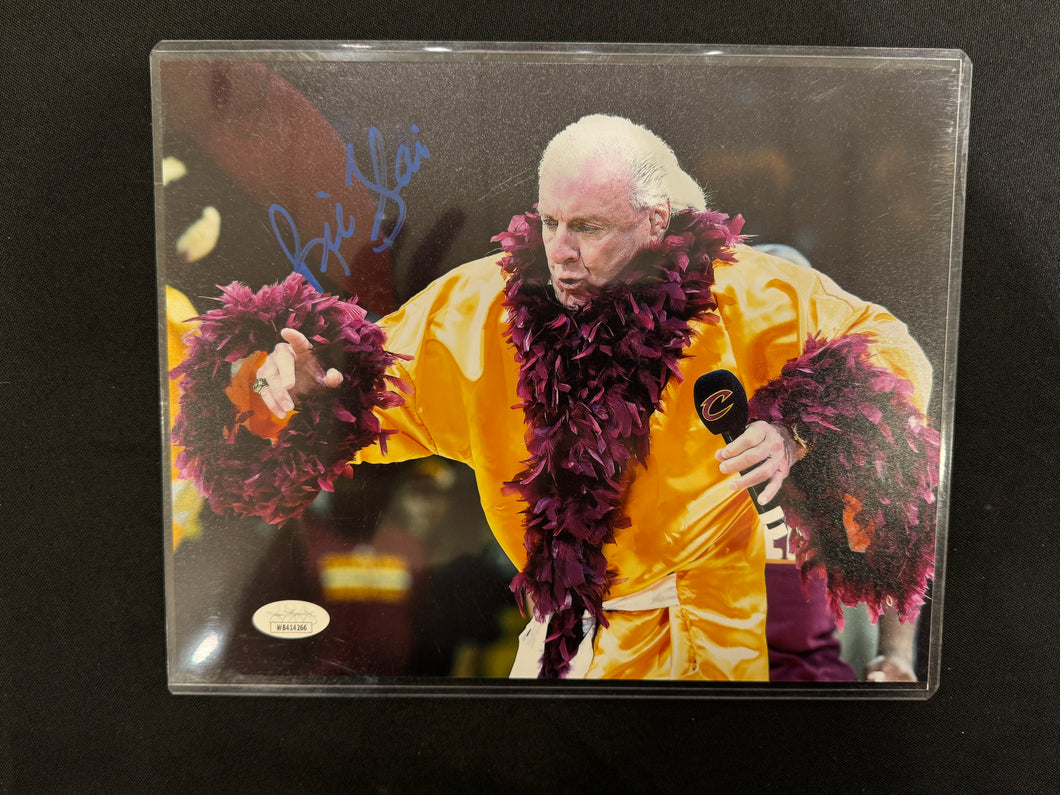 WWE Ric Flair Hand Signed Autographed 8x10 Photo JSA COA