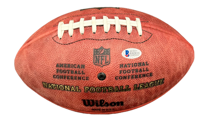 Cleveland Browns Jim Brown Hand Signed Autographed Authentic Football with BECKETT COA