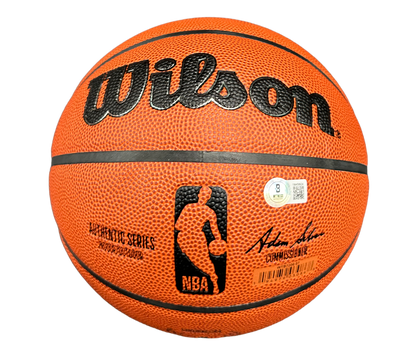 Cleveland Cavaliers Isaac Okoro Hand Signed Autographed Basketball “Go Cavs” Inscription Beckett COA