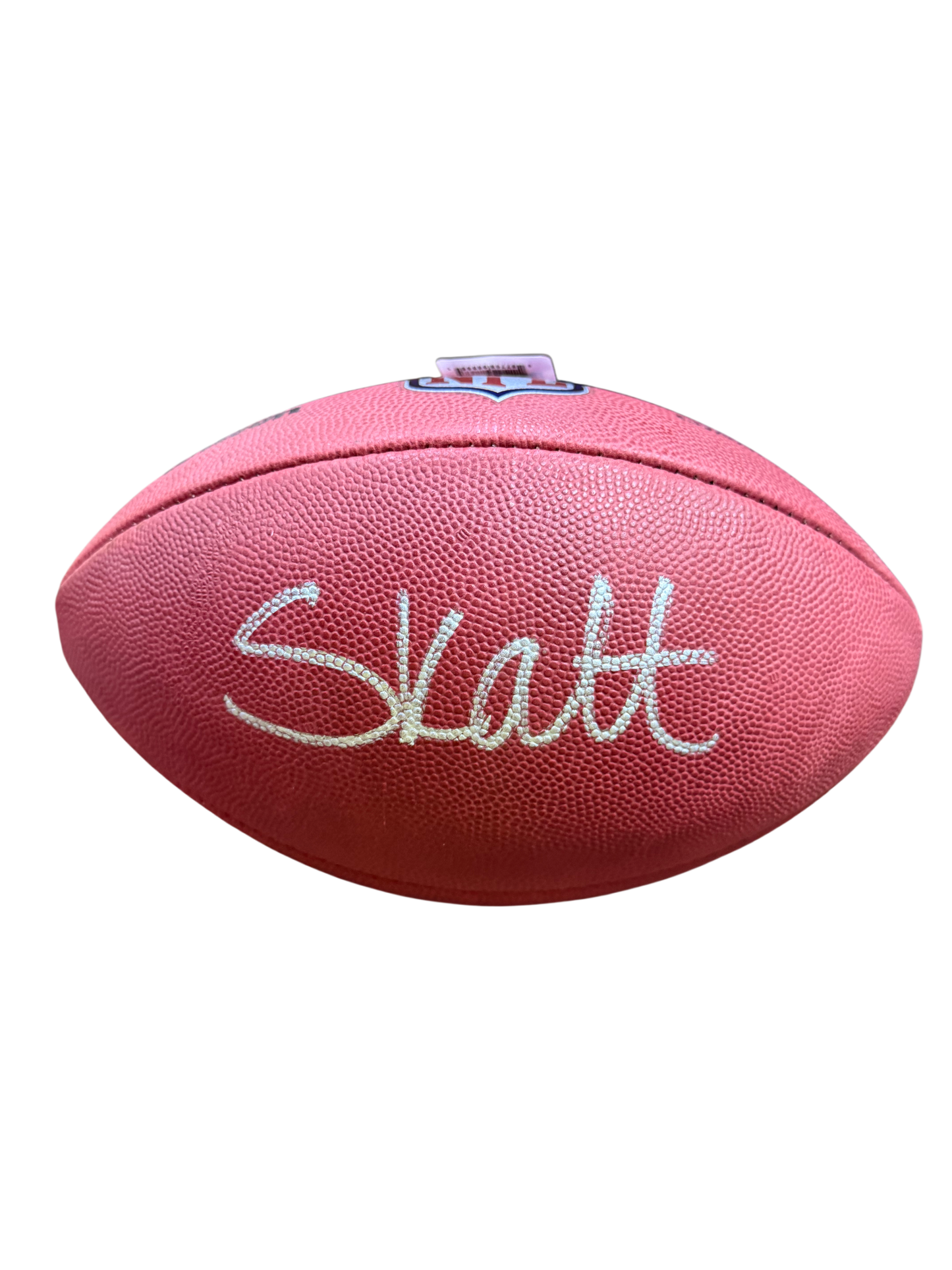 Cam Skattebo Signed Autographed New York Giants Authentic Wilson “THE DUKE” Football Fanatics COA