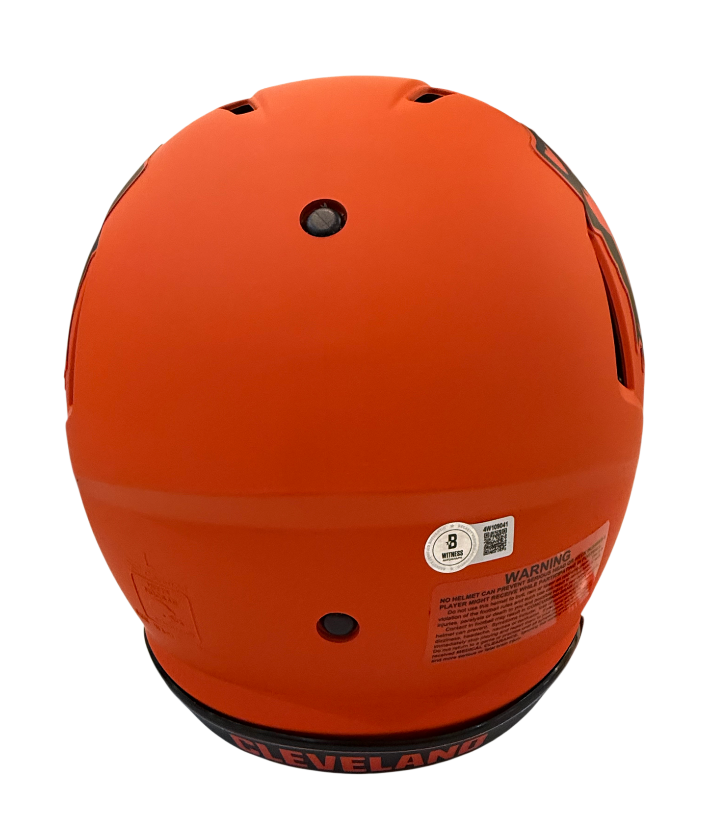 Quinshon Judkins Signed Autographed Cleveland Browns Authentic Rave Speed Helmet Beckett COA