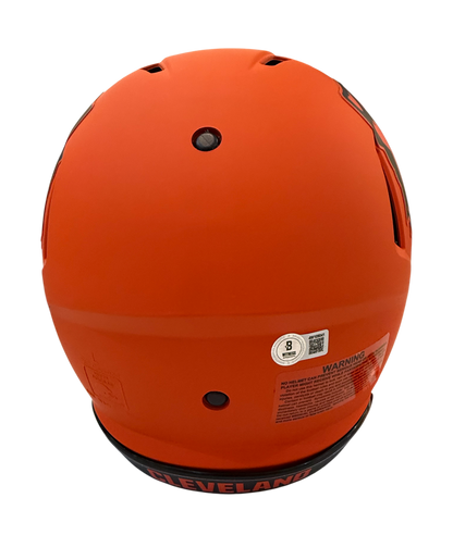 Quinshon Judkins Signed Autographed Cleveland Browns Authentic Rave Speed Helmet Beckett COA