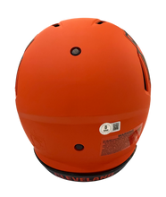 Load image into Gallery viewer, Quinshon Judkins Signed Autographed Cleveland Browns Authentic Rave Speed Helmet Beckett COA
