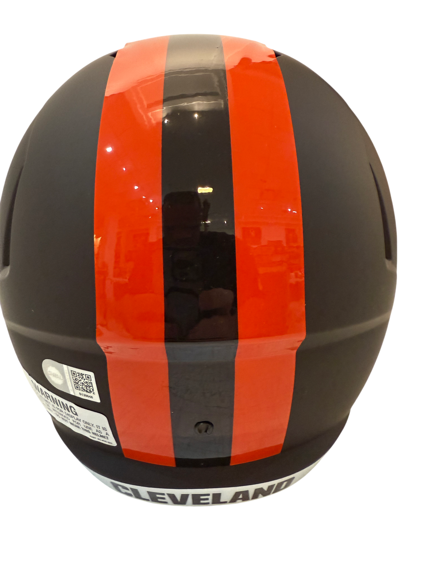 Quinshon Judkins Signed Autographed Cleveland Browns Alpha Dawg Speed Replica Helmet Beckett COA