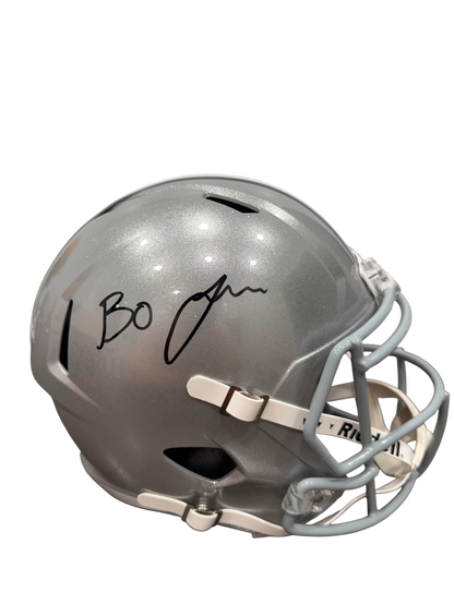 Bo Jackson Signed Autographed Ohio State Replica Full Size Helmet Prime Time Witness COA