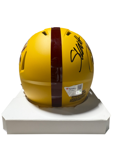 Cam Skattebo Signed Autographed Sun Devils Mini Helmet Fanatics COA
