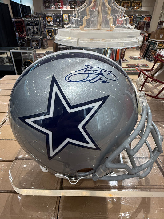 Dallas Cowboys Emmitt Smith Signed Autographed Full Size Helmet PSA COA